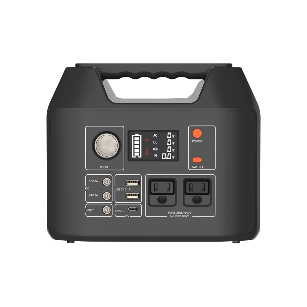 Outdoor Camping 300W Lifepo4 Solar Generator For Home Appliance 1