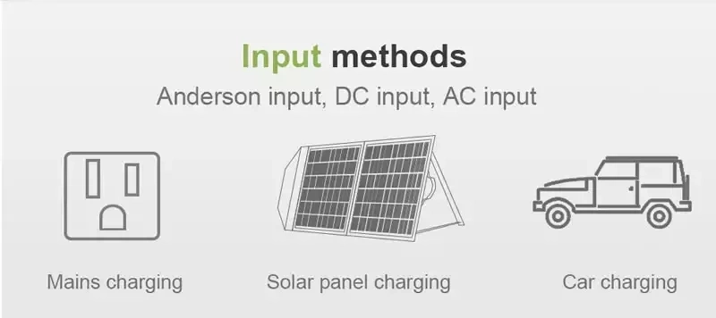 Outdoor Camping 300W Lifepo4 Solar Generator For Home Appliance 4