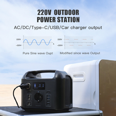 Mobile Phone 300W Lifepo4 Portable Power Station Solar Generator